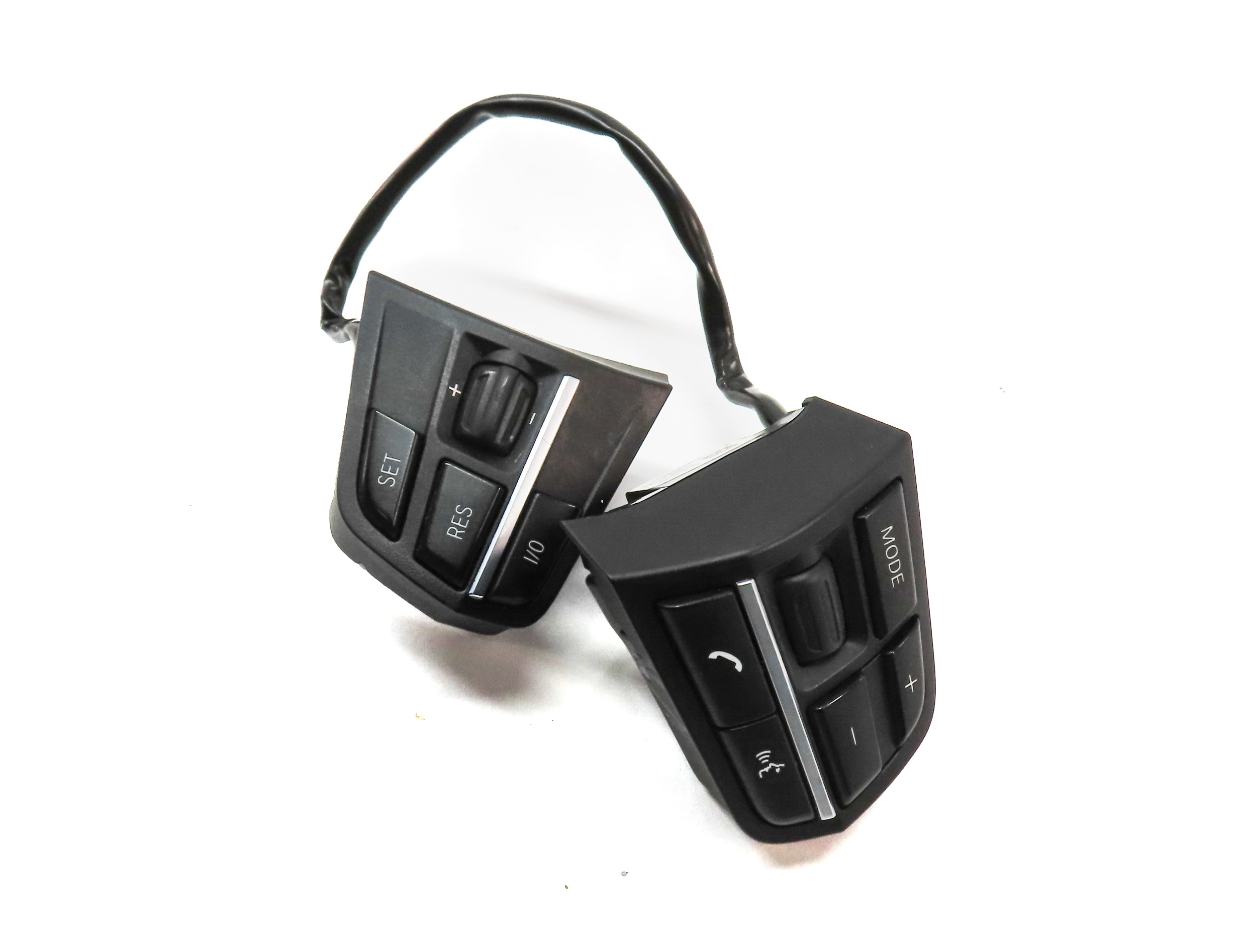 2014 BMW 535Xi (F10) DRIVER STEERING WHEEL PHONE RADIO MEDIA CRUISE SWITCH SET/2 — exact item pictured